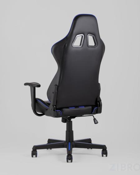Игровое кресло компьютерное TopChairs Camaro синее геймерское