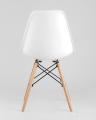 Eames D80 черный, 2 стула Eames DSW белые