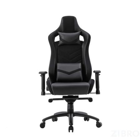 Игровое кресло компьютерное TopChairs Racer Premium черное геймерское