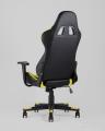 Игровое кресло компьютерное TopChairs Gallardo желтое геймерское