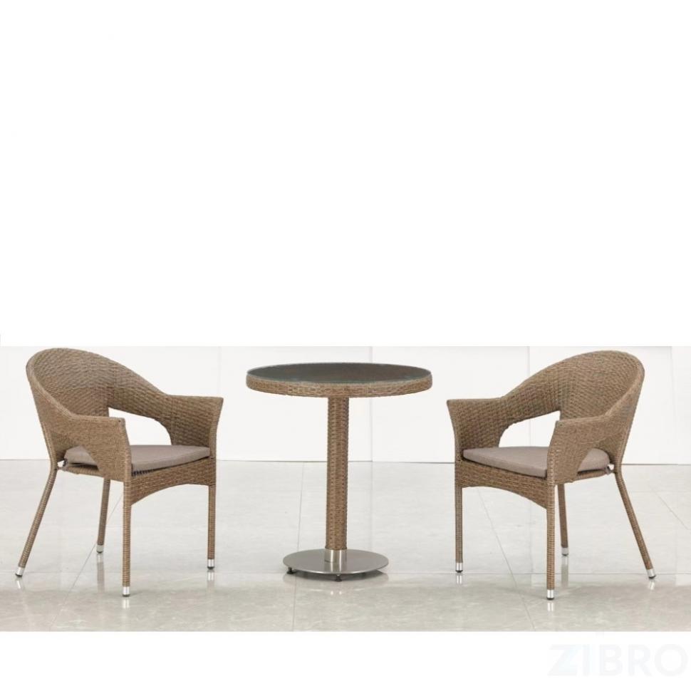 Комплект мебели T601/Y79B-W56 Light Brown (2+1)