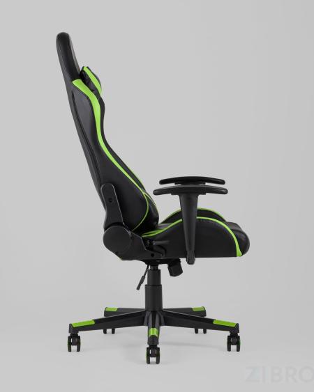 Игровое кресло компьютерное TopChairs Gallardo зеленое геймерское