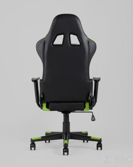 Игровое кресло компьютерное TopChairs Gallardo зеленое геймерское