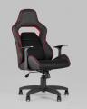 Игровое кресло компьютерное TopChairs Meteor черное геймерское