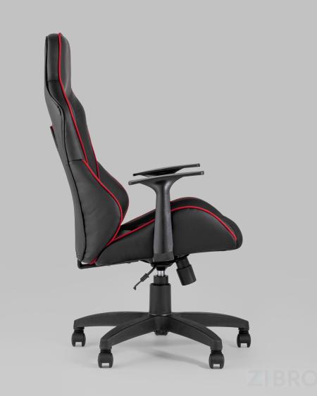 Игровое кресло компьютерное TopChairs Meteor черное геймерское