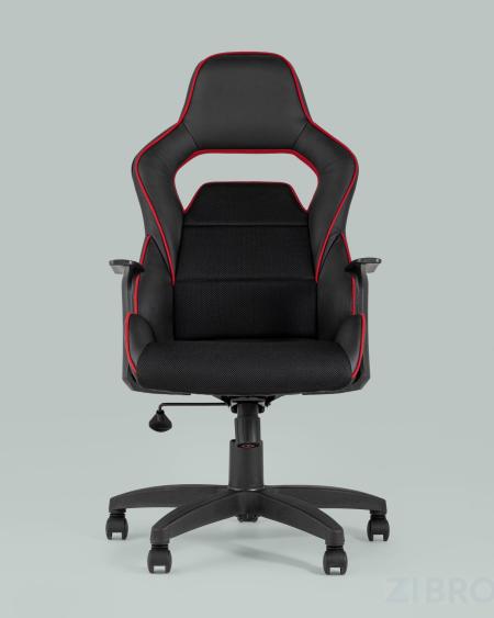Игровое кресло компьютерное TopChairs Meteor черное геймерское