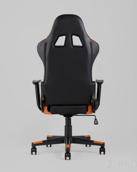 Игровое кресло компьютерное TopChairs Gallardo оранжевое геймерское