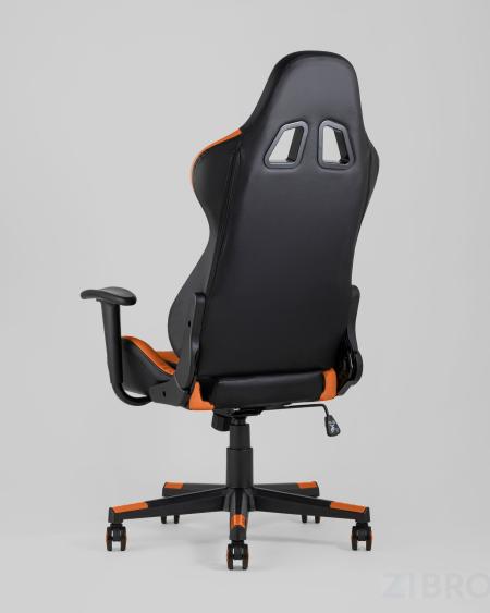 Игровое кресло компьютерное TopChairs Gallardo оранжевое геймерское