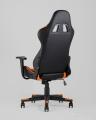 Игровое кресло компьютерное TopChairs Gallardo оранжевое геймерское