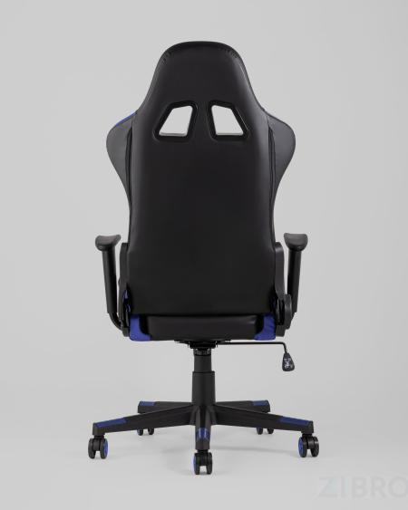 Игровое кресло компьютерное TopChairs Gallardo синее геймерское