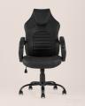 Игровое кресло компьютерное TopChairs Racer Midi черное геймерское