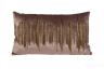 70SW-28048 Подушка с бисером "Линии" беж. 30*50см
