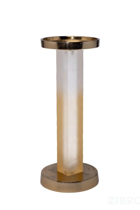 71PN-2626 Подсвечник прозрачный d12*29см