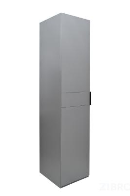 GD-10022-6 Шкаф Alto пенал c вешалкой,цвет серый Кобальт, фасад глухой 50*57*228.5см
