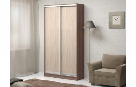 Шкаф-купе Адриано-2 1600x496x2200 мм ясень шимо темный BRN_1402_2200