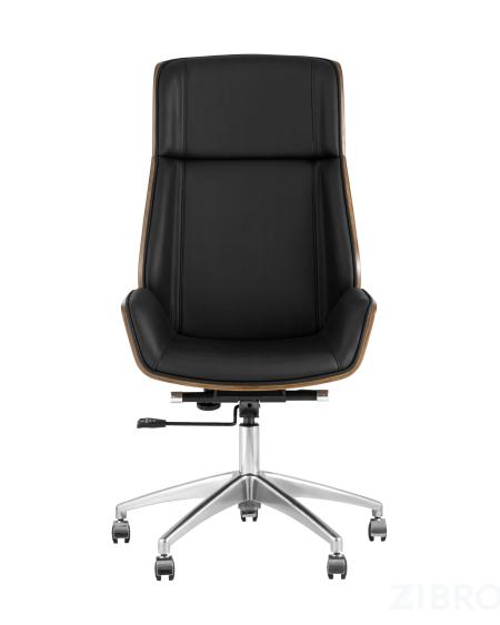 Кресло компьютерное руководителя TopChairs Crown, черное УЦЕНКА