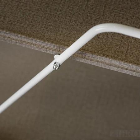 Стол сервировочный Новум белый, текстиль темный ML_4630216192549