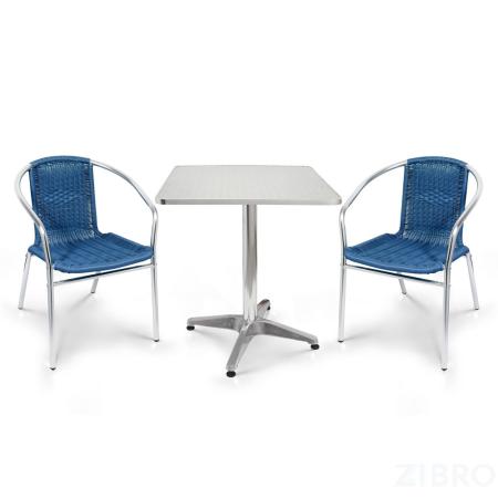 Комплект мебели  LFT-3199E/T3125-60x60 Blue (2+1)